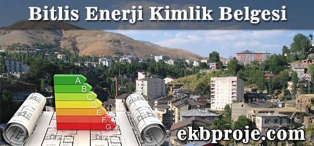 Bitlis Enerji Kimlik Belgesi 